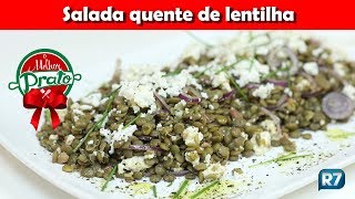 Salada de Lentilha  O Melhor Prato [upl. by Wilde]