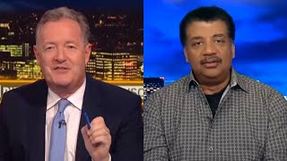 ‘Is there a God’ Piers Morgan grills astrophysicist Neil deGrasse Tyson [upl. by Budding]