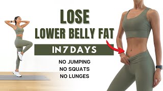 LOSE LOWER BELLY FAT in 7 Days🔥30 MIN Nonstop Standing Abs Workout  No Squat No Lunge No Jumping [upl. by Annelise220]