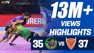 Pro Kabaddi 2019 Highlights  Dabang Delhi vs Patna Pirates  Pardeep Narwal 18 Raids points [upl. by Rhetta578]