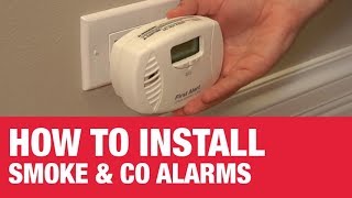 How to Install Smoke Alarms amp CO Alarms  Ace Hardware [upl. by Waiter]