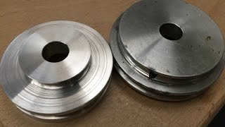 Machining A Replacement Pulley For The Sherline Mill [upl. by Anole]