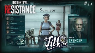 Resident Evil Resistance PC  Survivor  Jill Valentine VS Ozwell E Spencer [upl. by Avlis]