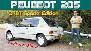 Peugeot 205 Open special edition  review and drive [upl. by Cheri]