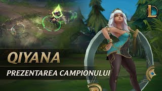 Prezentarea campionului Qiyana  Gameplay – League of Legends [upl. by Ahtaela]