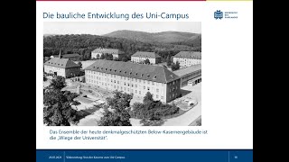 Von der Kaserne zum UniCampus Ein Streifzug durch die Geschichte der Universität des Saarlandes [upl. by Hughett]