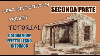 Come realizzare un Presepe Seconda Parte del tutorial 2024 [upl. by Roter21]