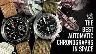 The Best Space Going Automatic Chronograph  The Fortis Cosmonaut Classic Comparative Review [upl. by Jaquelin]