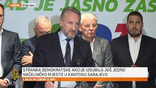 Izetbegović U plusu smo osam općina Srebrenicu smo nažalost izgubili [upl. by Lomax]