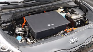 Installation of Rati FRUNK for Kia eNiro Kia eSoul and Hyundai Kona EV [upl. by Obeded]