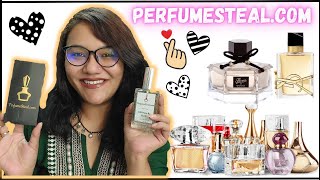 Perfumesteal Review of Inspired perfumes by PERFUMESTEALCOM  BEAUTYANDTHECODE  SHRIYA SAGDEO [upl. by Maxantia290]