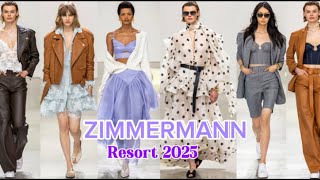 Zimmermann Resort 2025 Fashion Show [upl. by Tierza]