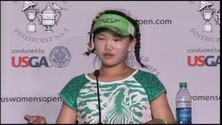 11YearOld Golf Prodigy Just Wants to Have Fun and Learn [upl. by Nuncia]