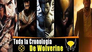 CRONOLOGÍA COMPLETA de WOLVERINE en el Universo Cinematográfico de MARVELFOX 💥🎬🔥 Soy JD [upl. by Ayekim]