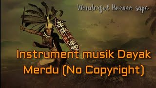 Instrument Musik Sape Dayak No Copyright [upl. by Venator881]