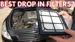 HKS AIR FILTERS G37 370Z 370GT [upl. by Yzzik]