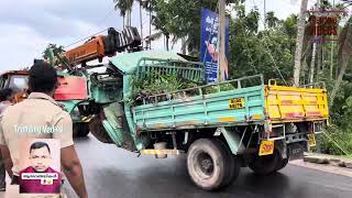 KSRTC ACCIDENT AYURKOLLAM [upl. by Nosemyaj]