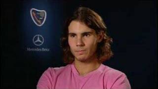 Tennis Masters Cup  Nadal interview 171107 [upl. by Akienaj592]