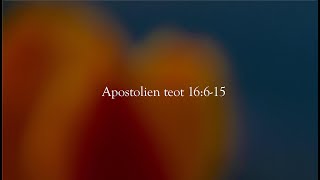 Apostolien teot 16615 [upl. by Yrehcaz]