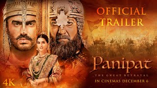 Panipat  Official Trailer Sanjay Dutt Arjun Kapoor Kriti SanonAshutosh GowarikerIn Cinema Now [upl. by Gough]