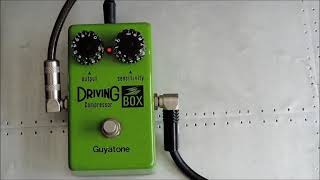 Guyatone Driving Box PS 103 Guitar Compressor [upl. by Ruiz584]