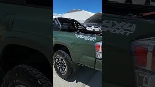 2021 army green tacoma access cab with 3quot lift [upl. by Rorrys461]