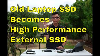 Upcycling Old Laptop M2 SSD to High Performance External USB 3 SSD [upl. by Name45]