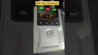 SF6 Gas Detector Testing [upl. by Eleumas]