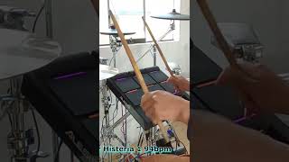 Histeria Euphoria  ALESIS Strike Multipad  drumtutorial latinmusic alesis cumbias [upl. by Reyotal]