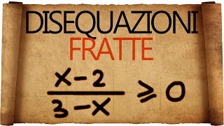 Disequazioni Fratte e Disequazioni con Prodotti [upl. by Doralynn]