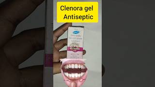 Clenora gel Antiseptic choline salicylate tannic acidyoutube antisepticgelmouthulcer [upl. by Analihp]