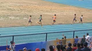 EVRAA 2024 Ormoc City 1500 m dash Secondary Boys Final winner Calbayog City Div May 510 2024 [upl. by Jemma]