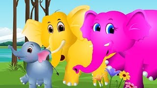 Baccha Hathi Song  हिंदी बालगीत  Hathi Parivar In Hindi  Kids Tv Channel India  बच्चा हाथी [upl. by Safire]