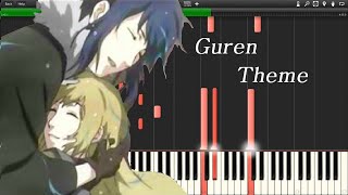 Naruto Shippūden OST  Guren Theme Synthesia [upl. by Aerbua]