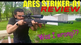 ARES STRIKER01 Amoeba FULL REVIEW I was wrong Honest  IN DEPTH  revisit [upl. by Tor]