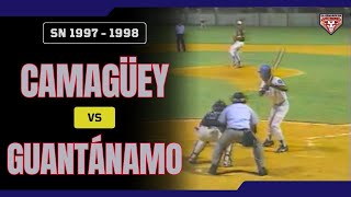 CAMAGÜEY vs GUANTÁNAMO SERIE NACIONAL 1997 1998 [upl. by Sumetra]