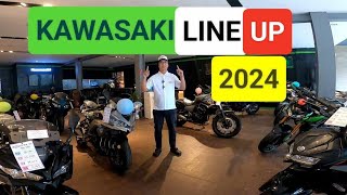 KAWASAKI BIG BIKE 2024 LINE UP  SPECS  PRICE  MONTHLY RATE  KIRBY MOTOVLOG [upl. by Ultun]