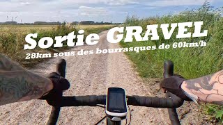 Sortie GRAVEL Giant Revolt 2024  28kms sous les bourrasques [upl. by Ajit]