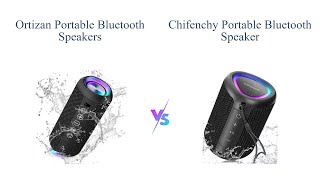 Ortizan vs CHIFENCHY Portable Bluetooth Speaker 🎶 Comparison and Review [upl. by Iverson648]