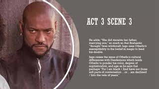 Othello Act 3 A brief look and analysis [upl. by Talmud126]