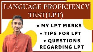 My LPT marks  LPT teacher  LPT source LPT syllabus  Language proficiency test  Piyush Agarwal [upl. by Harald]