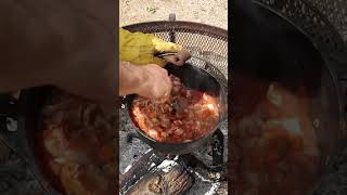 Easy CAMPFIRE Pork Stew porkloinstew [upl. by Virgilio]