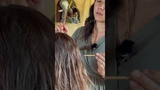 Is your scalp tingling yet scalpcheck asmr asmrmassage [upl. by Vezza]