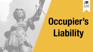 Tort Law  Occupiers Liability [upl. by Eimorej39]