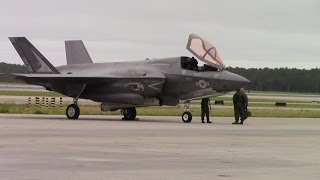 F35 B Lightning II Demo 2016 Cherry Point [upl. by Attenod]