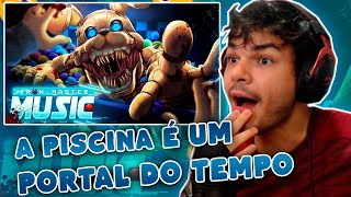 ELE REVIVEU TUDO REACT Mergulho Na Escuridão  Five Nights at Freddys Into The Pit  Iron Master [upl. by Sev]