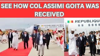 MALI See How Colonel Assimi Goita Was Received In Beijing For ChinaAfrica Summit africa news [upl. by Fisuoy253]