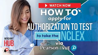 Easy way to apply for Authorization to Test ATT to Take NCLEX [upl. by Minne]