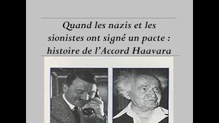 Quand nazis et sionistes ont signé un pacte histoire de l’Accord Haavara ou pacte germanosioniste [upl. by Eelyram]