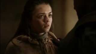 Arya Stark amp Syrio Forel Escrime Lesson Scene [upl. by Natsyrt399]